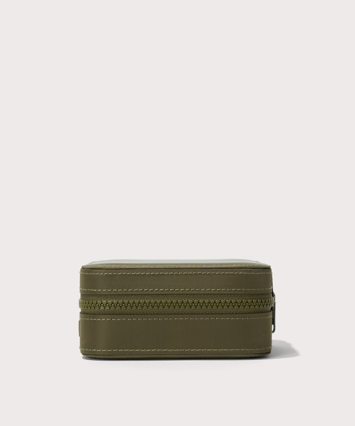 Frankie Jewelry Case in Dark Moss, Large