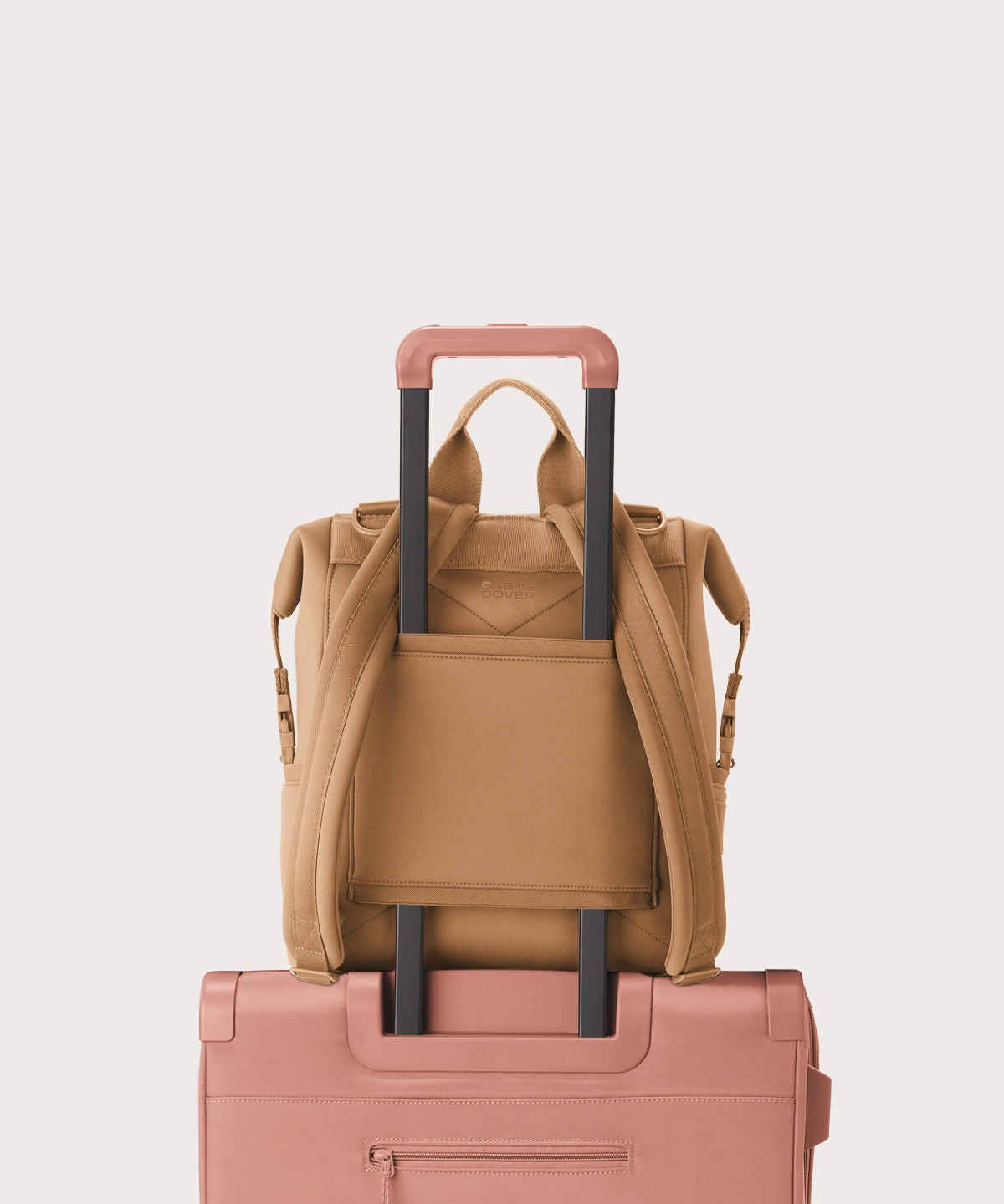 Indi Diaper Backpack in Camel, Medium