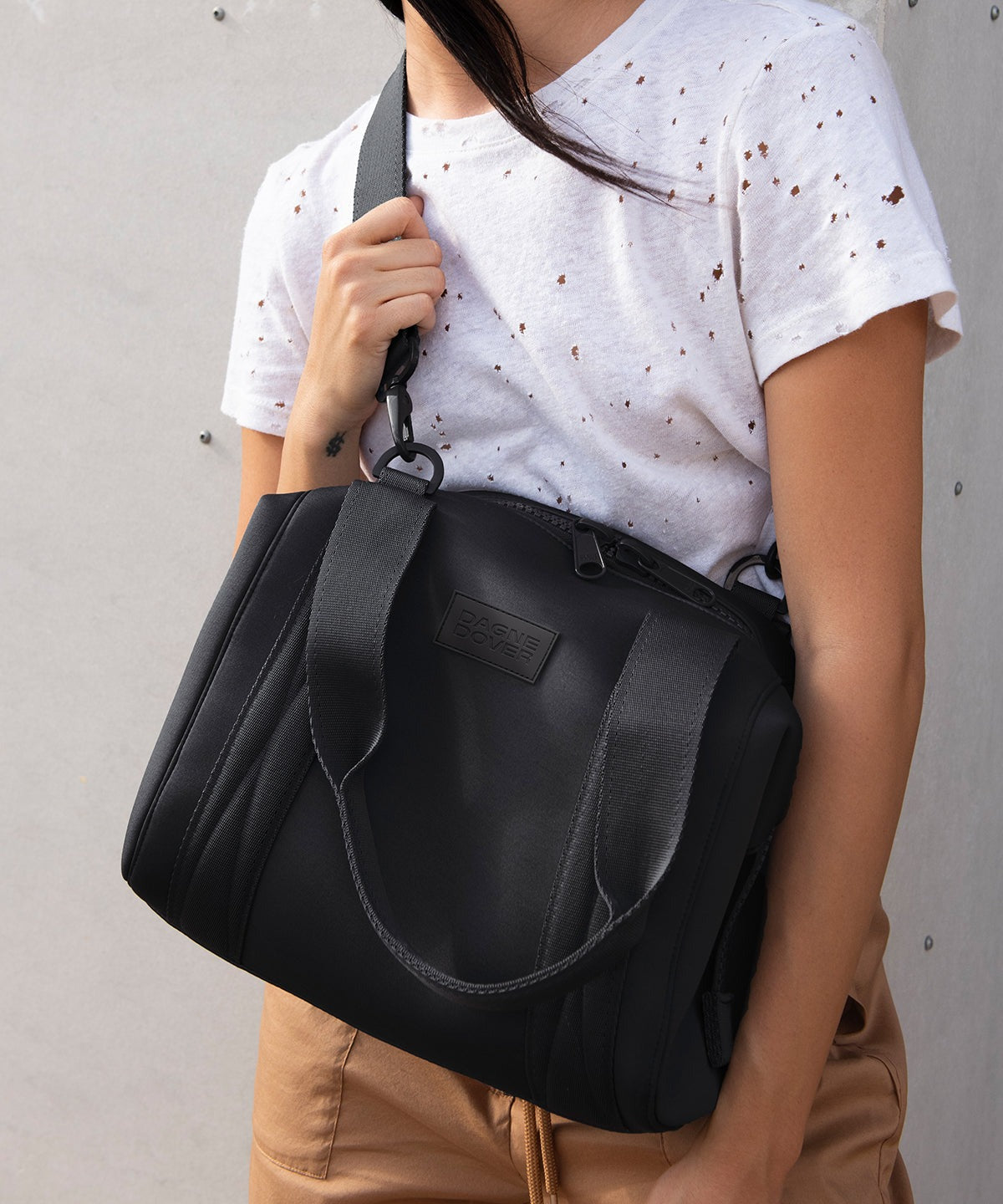 Landon Carryall in Dark Moss, Small