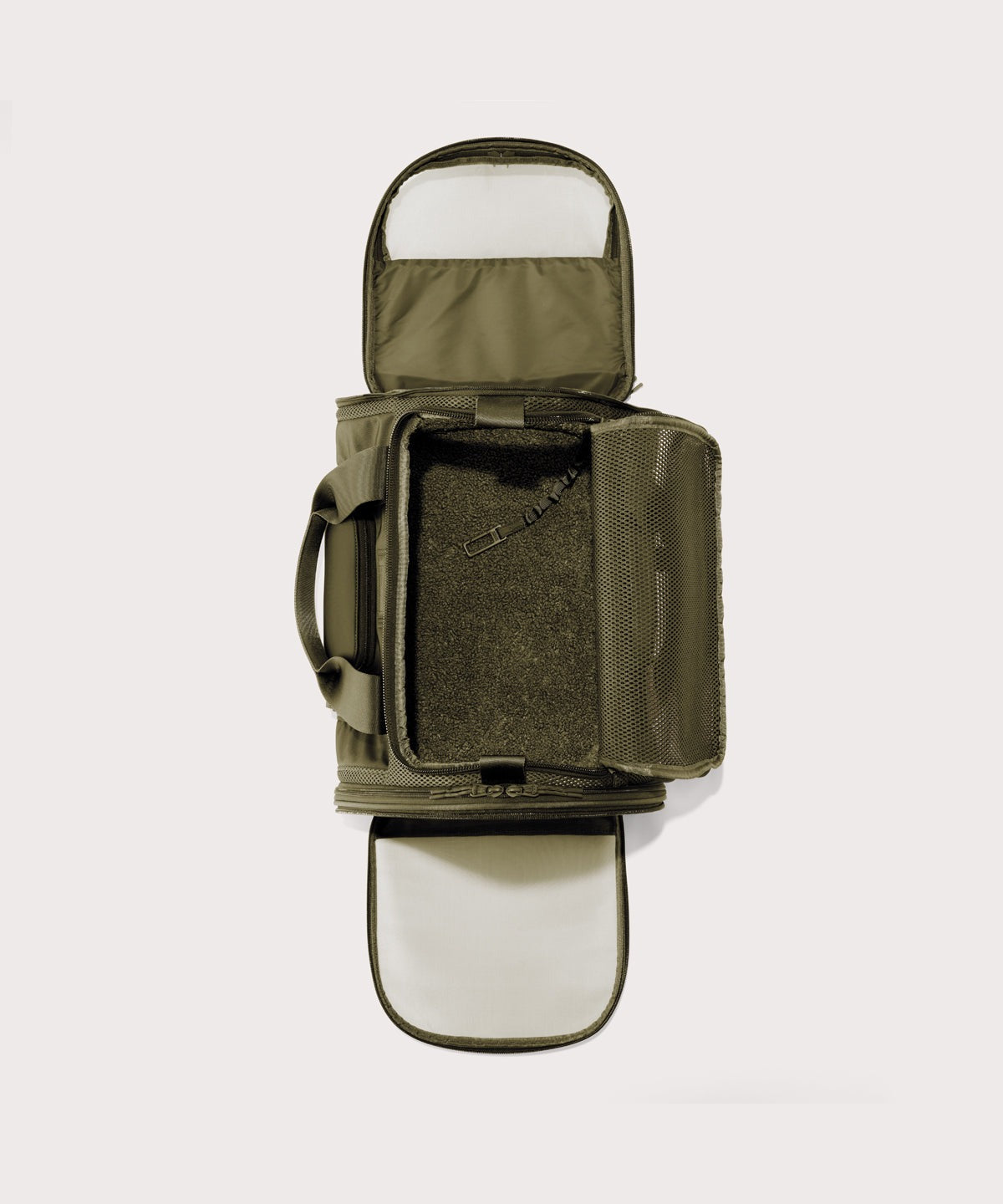 Kyoto Pet Carrier in Dark Moss, Large