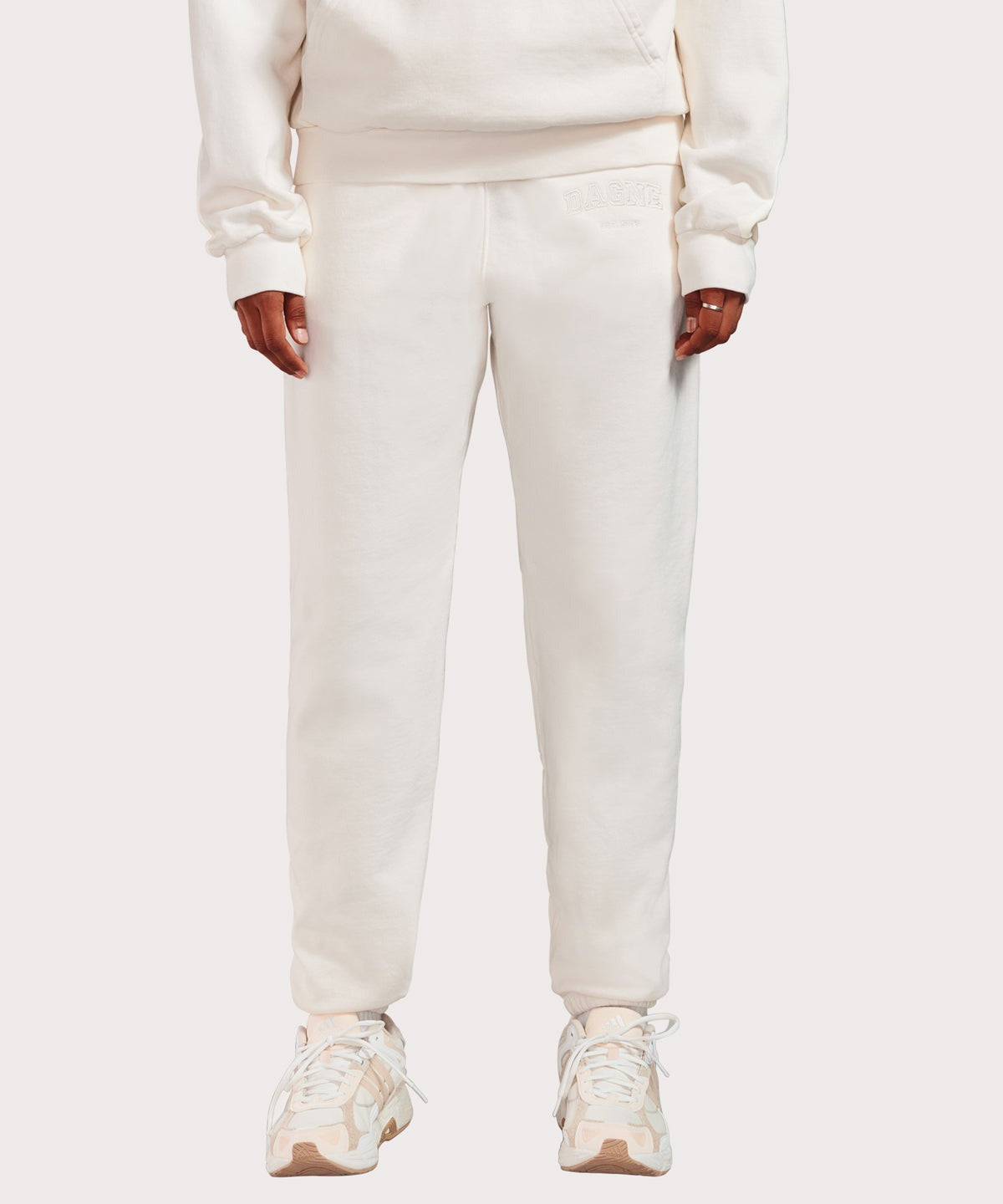 Varsity Logo Sweatpants in Moonbeam, 2X