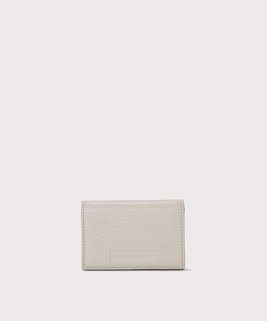 Accordion Card Case in Bone