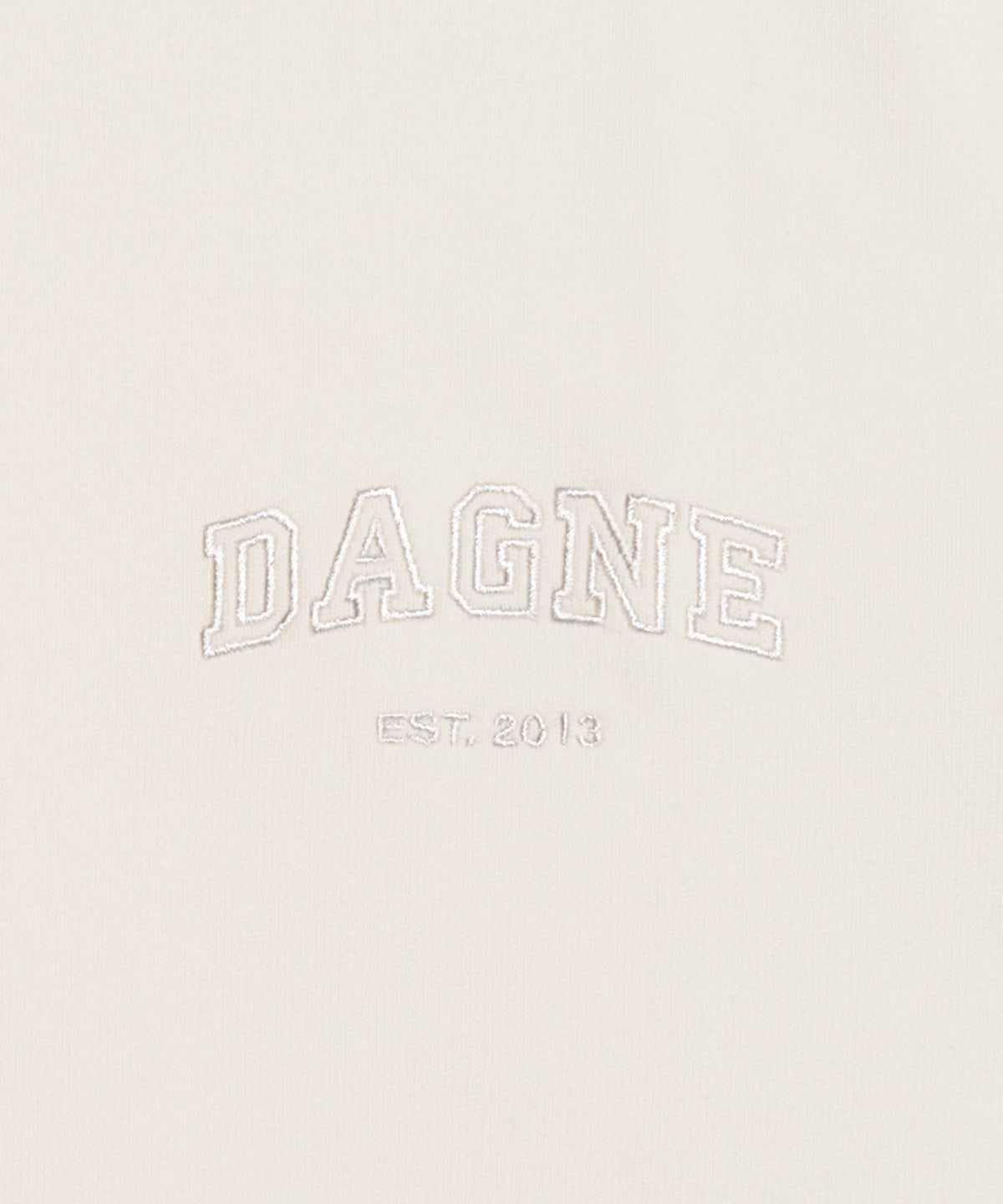 Varsity Logo T-shirt in Moonbeam, Medium