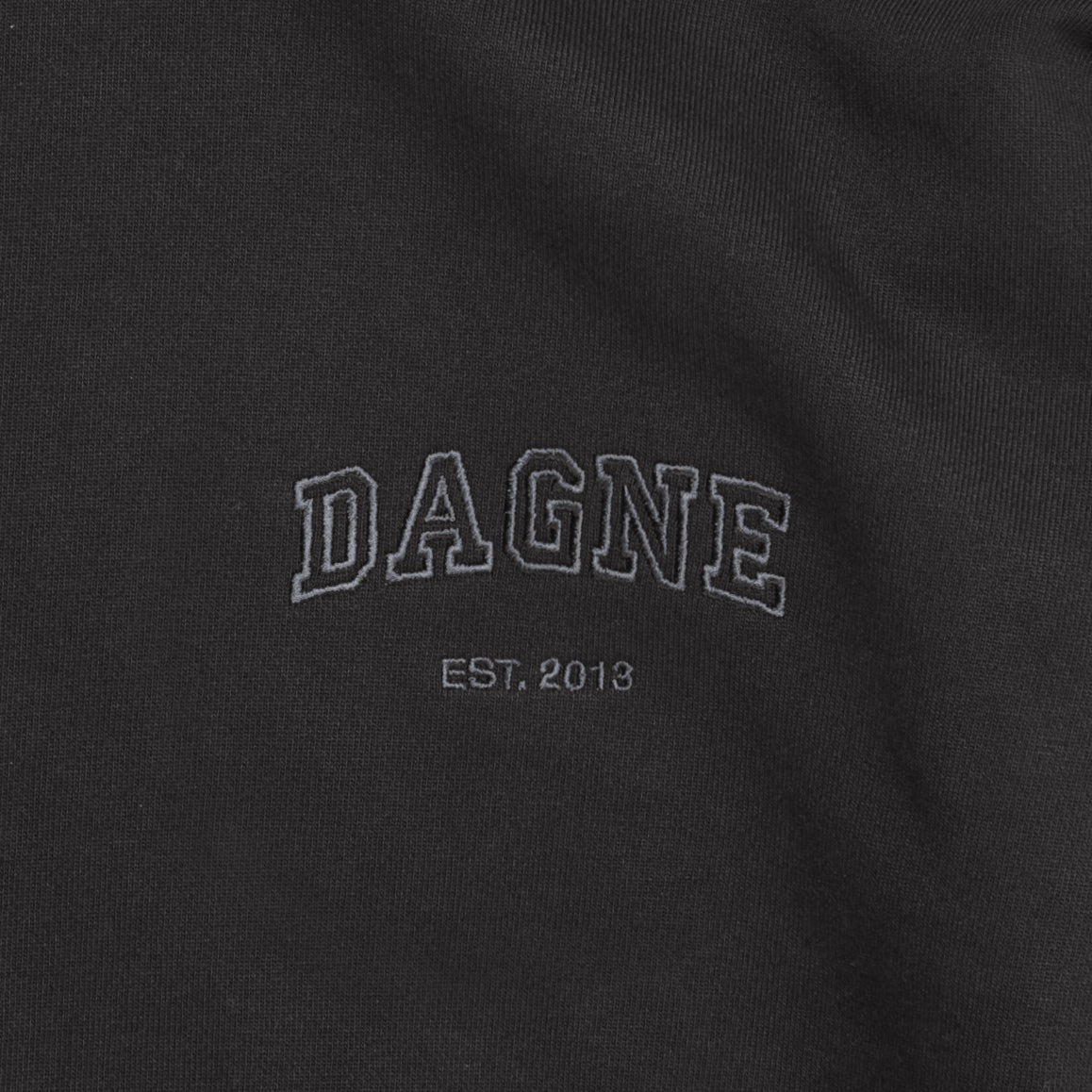Varsity Logo Hoodie in Onyx, 4X