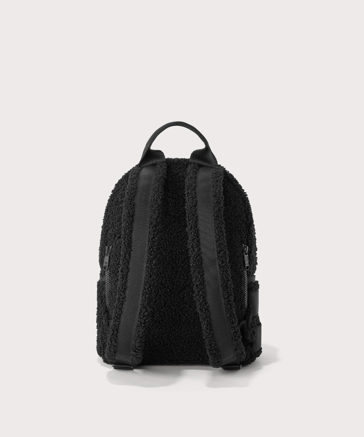 Dakota Backpack in Onyx Shearling , Small