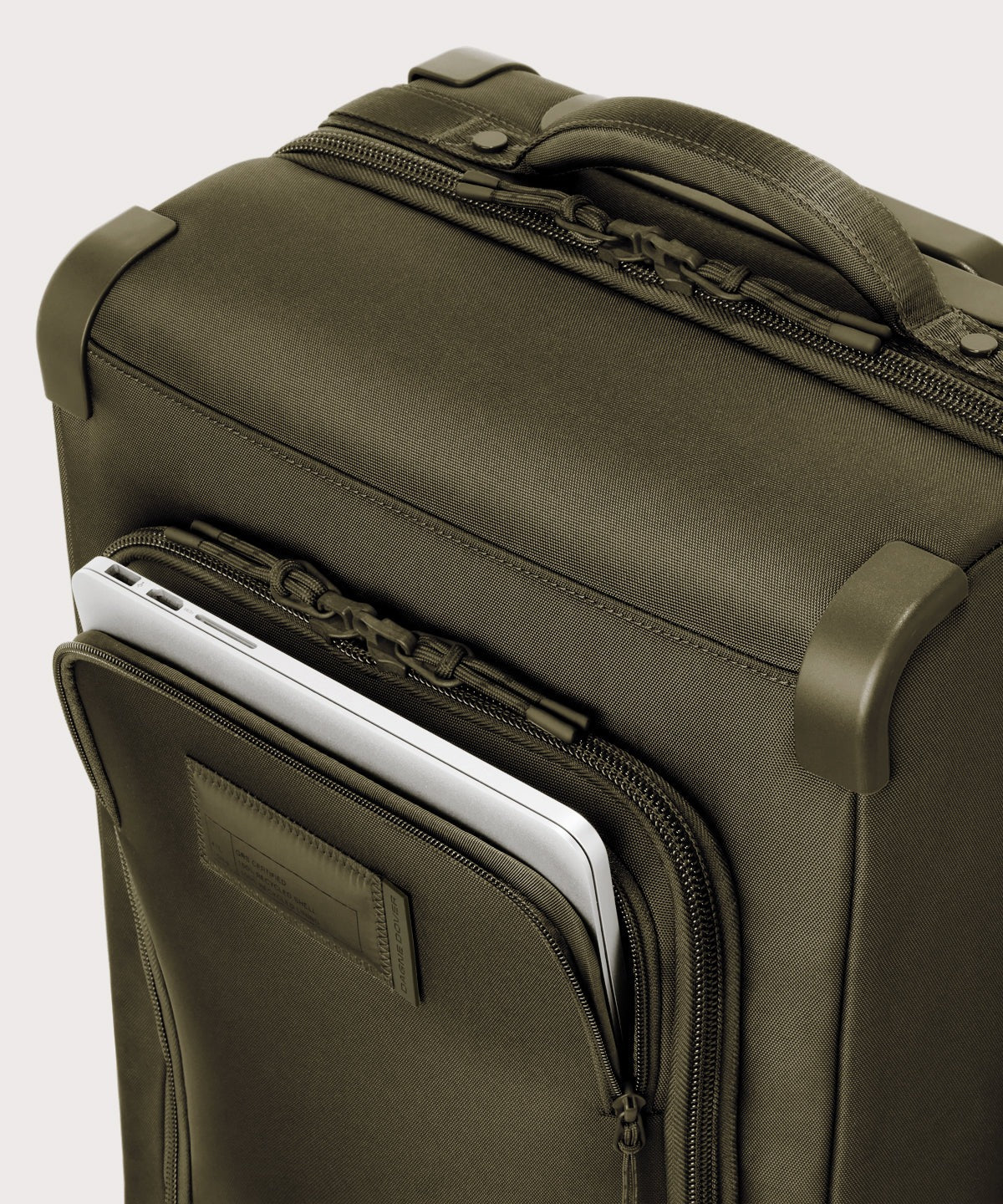Seattle Carry-On Luggage in Dark Moss, Smaller - 20.5 inch