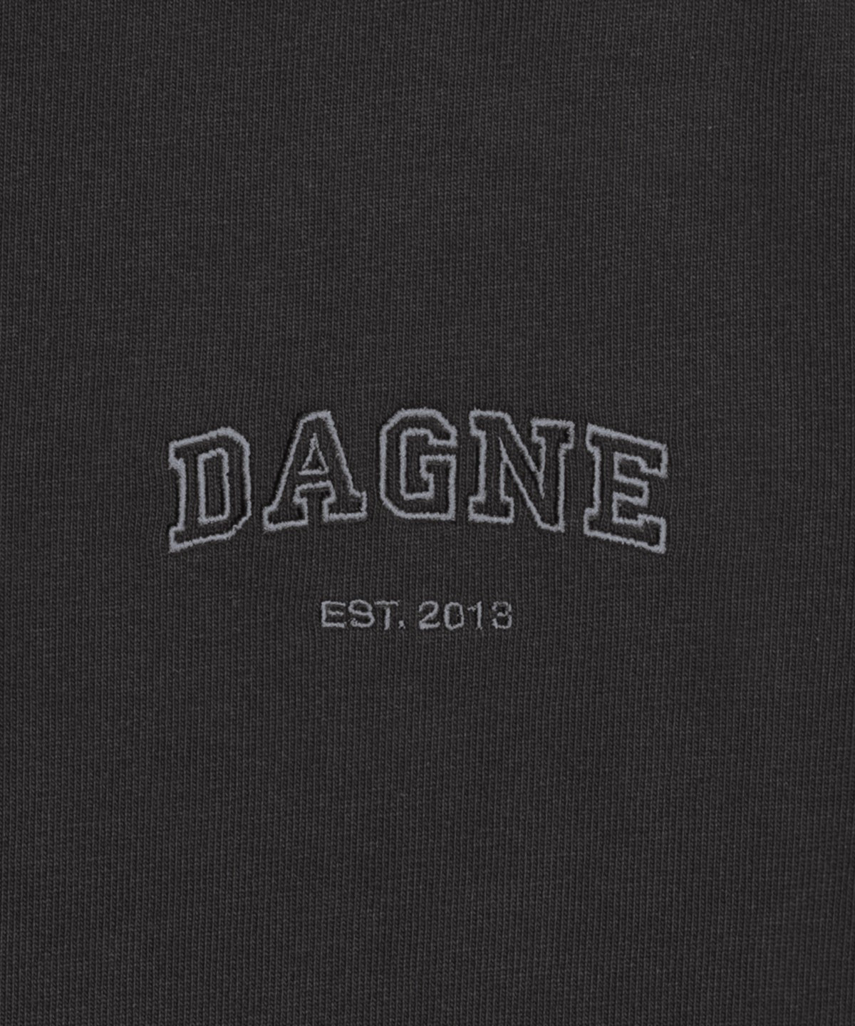 Varsity Logo T-shirt in Onyx, Large