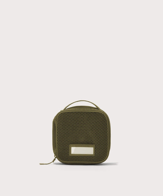 Roma Packing Cube in Dark Moss Air Mesh, Small