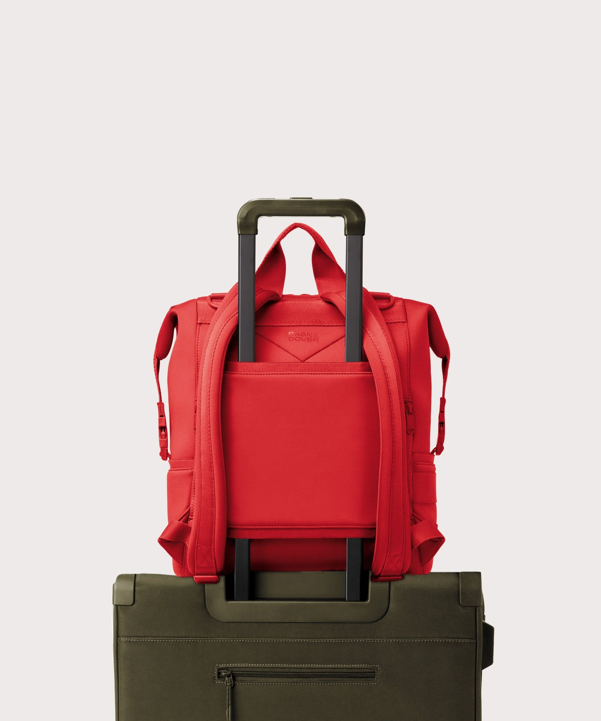 Indi Diaper Backpack in Cherry, Large