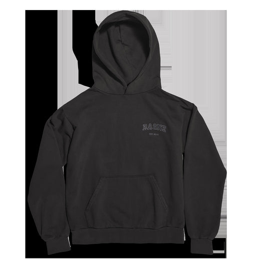 Varsity Logo Hoodie in Onyx, 2X