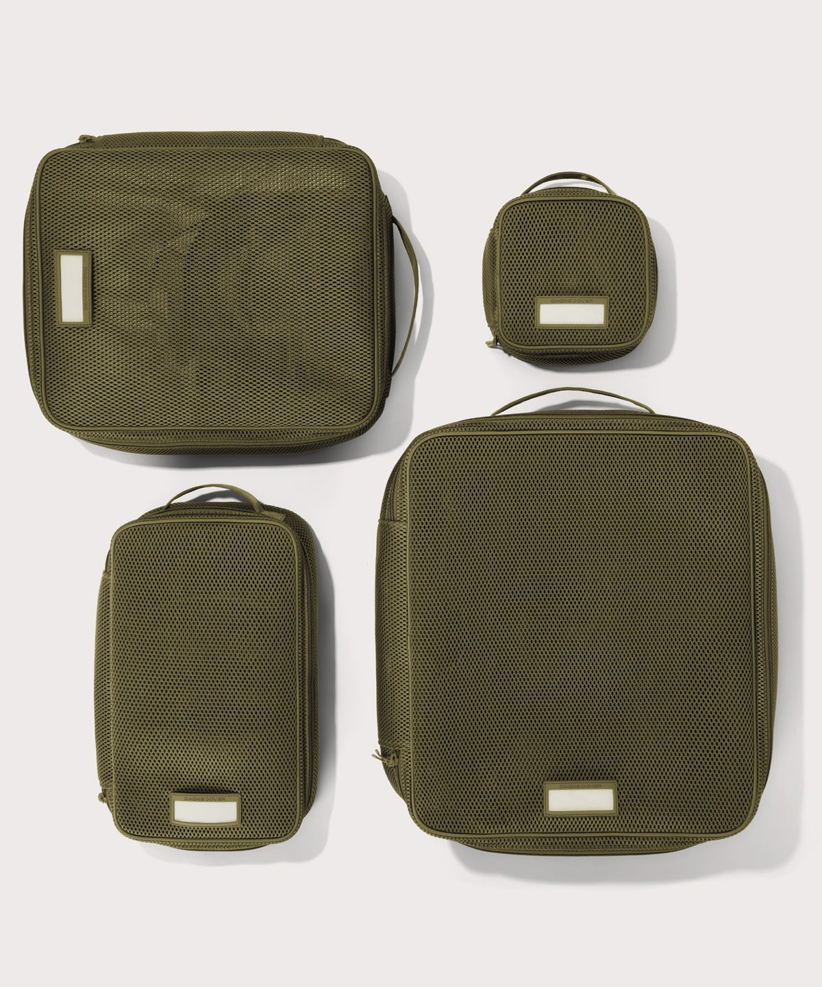Roma Packing Cube in Dark Moss Air Mesh, Extra Large