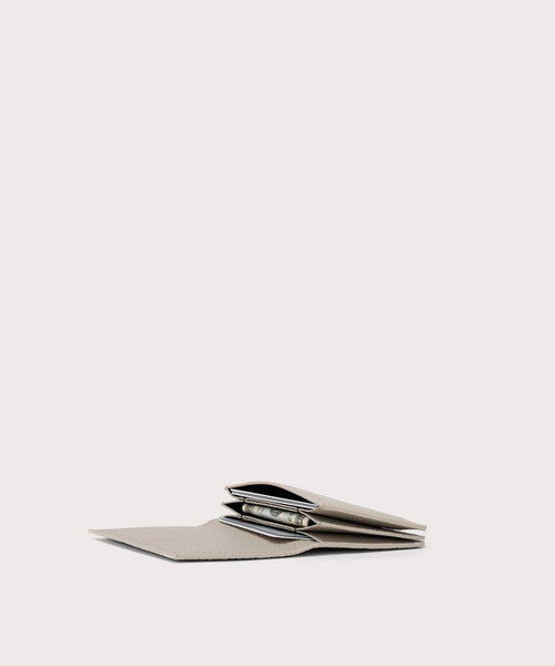 Accordion Card Case in Bone