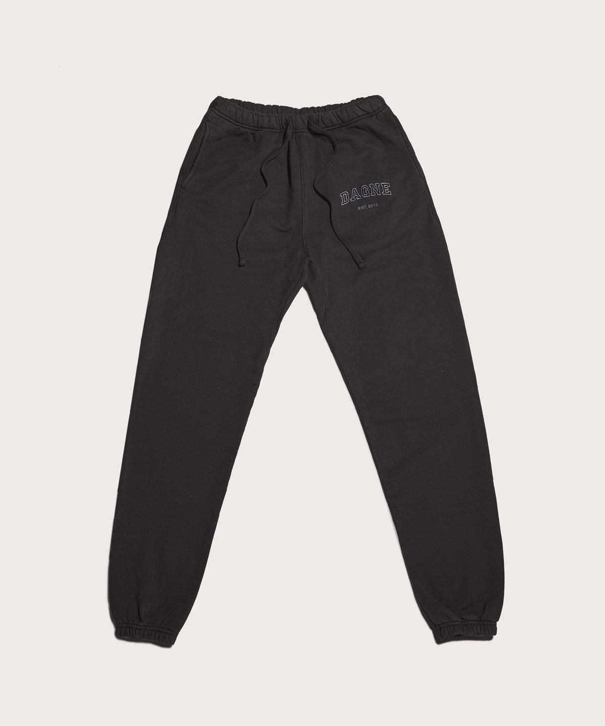 Varsity Logo Sweatpants in Onyx, XL