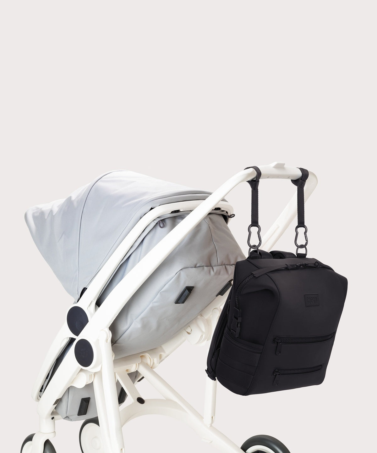 Indi Diaper Backpack in Onyx, Medium
