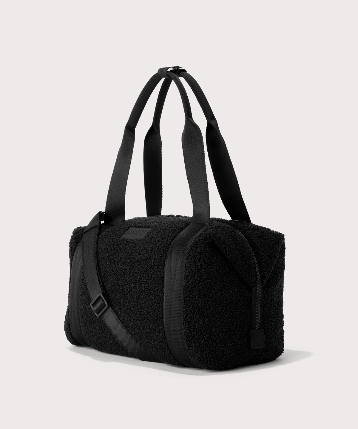 Landon Carryall in Onyx Shearling , Medium