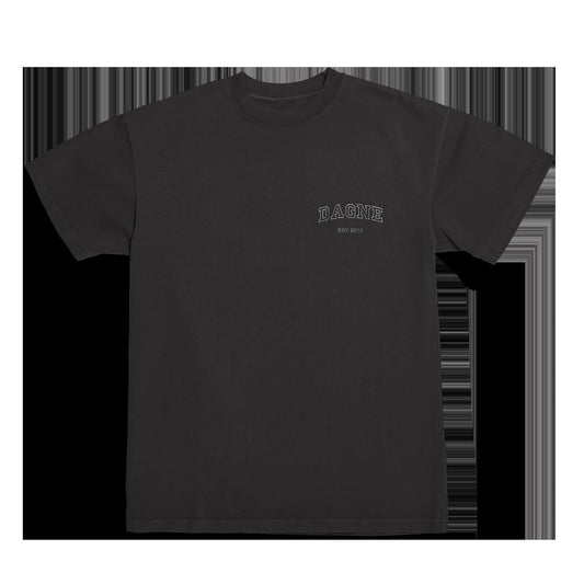 Varsity Logo T-shirt in Onyx, 3X