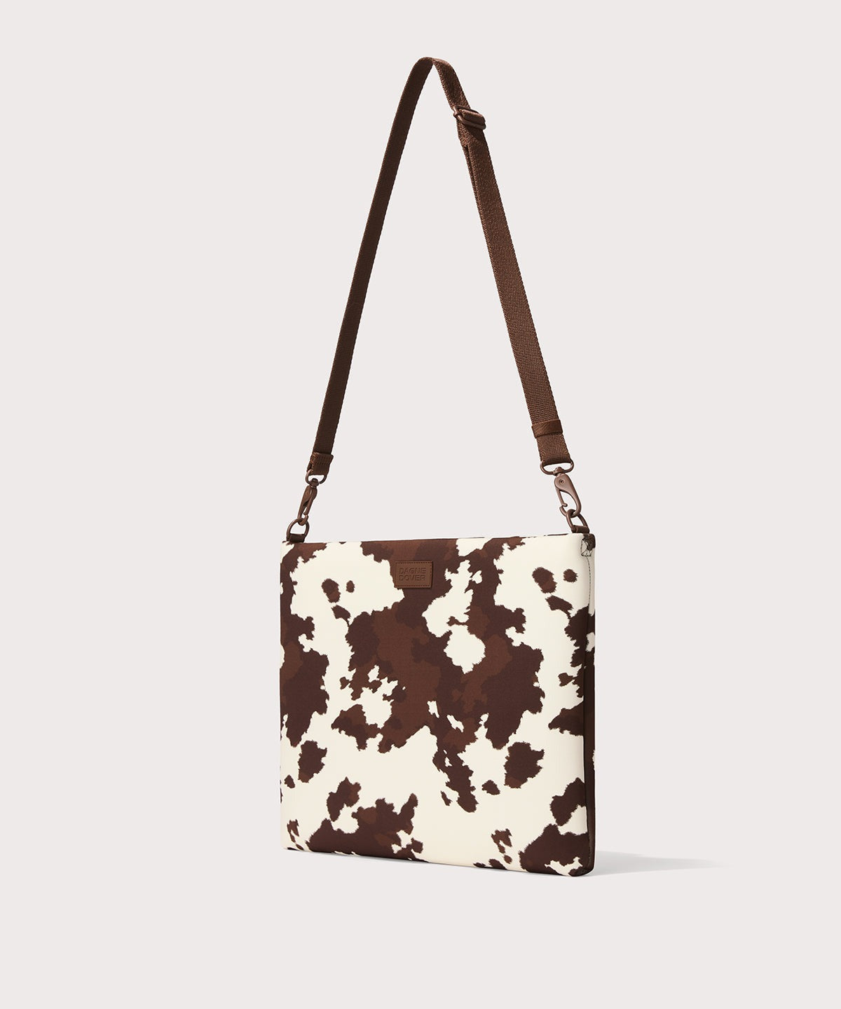 Reid Computer Sling in Cow Print, 16-inch