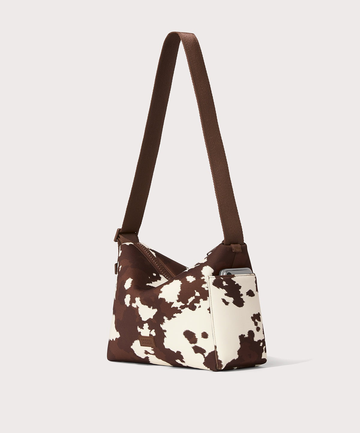 Rue Shoulder Bag in Cow Print