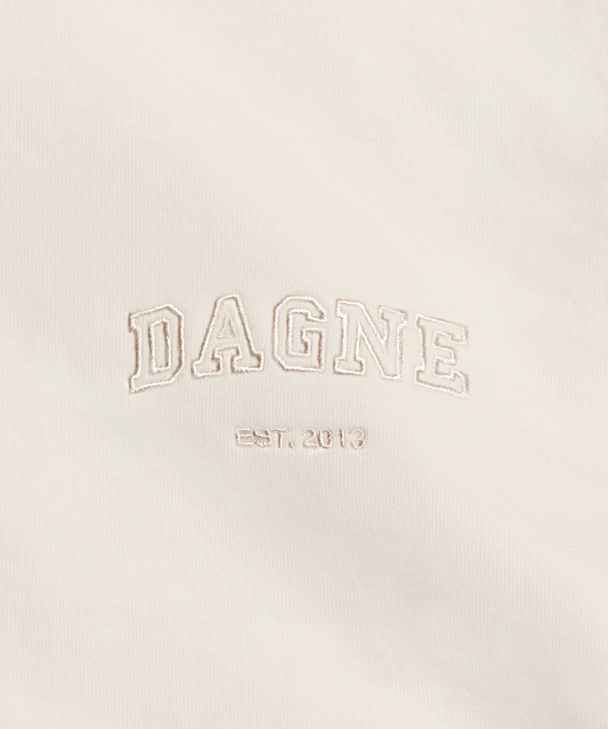 Varsity Logo Hoodie in Moonbeam, 4X