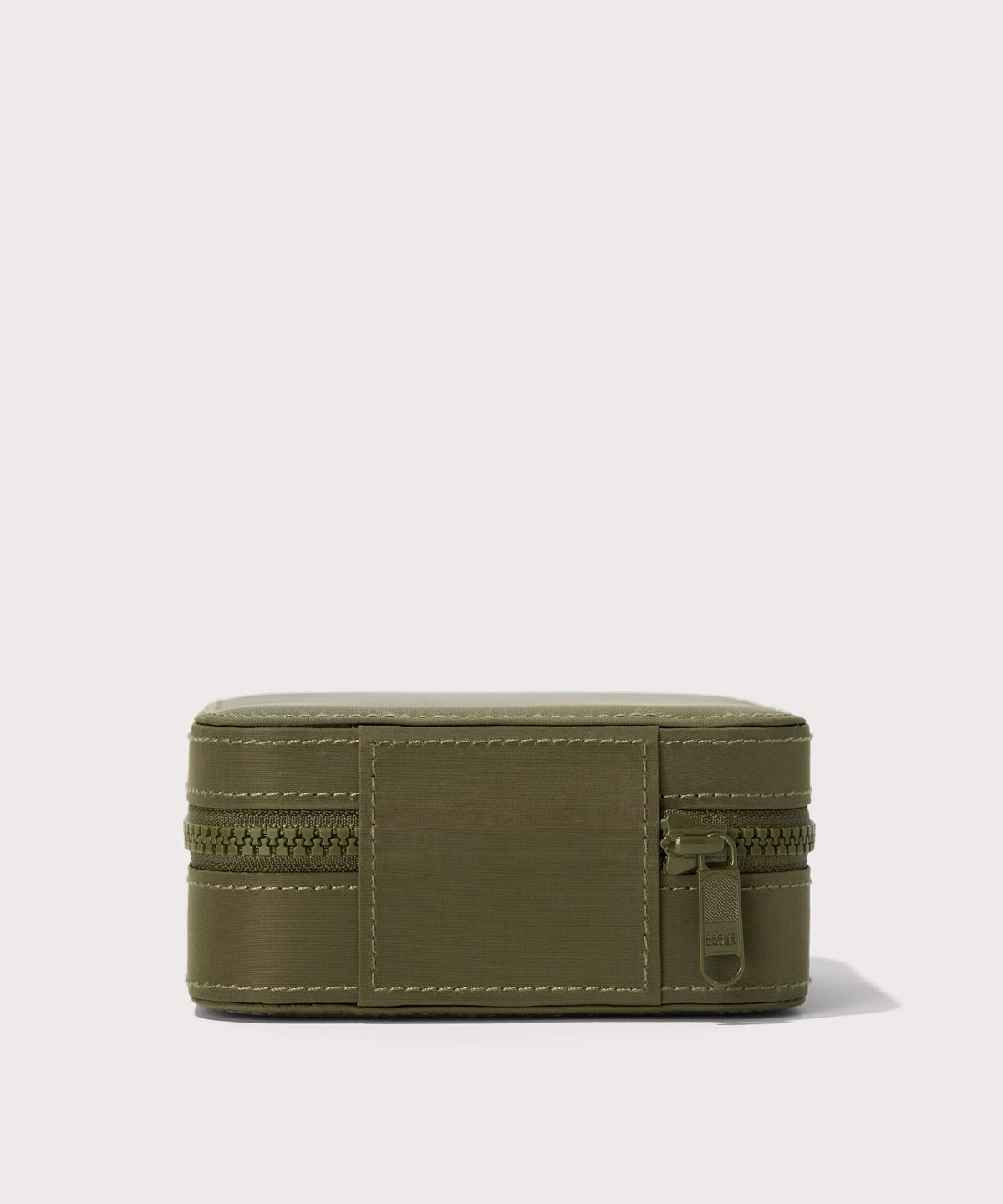 Frankie Jewelry Case in Dark Moss, Large