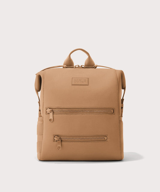 Indi Diaper Backpack in Camel, Medium