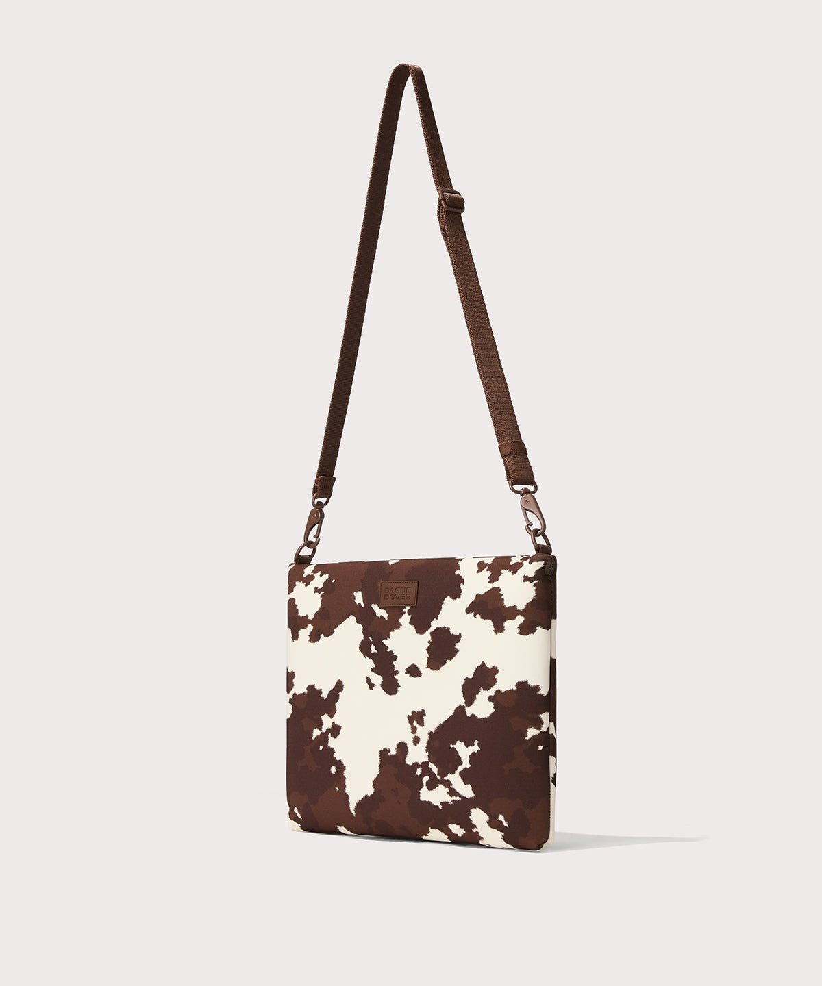 Reid Computer Sling in Cow Print, 14-inch