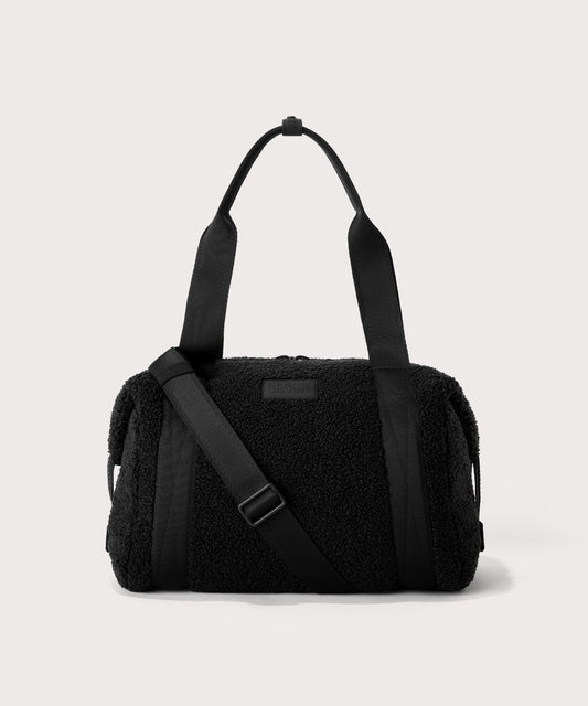 Landon Carryall in Onyx Shearling , Medium