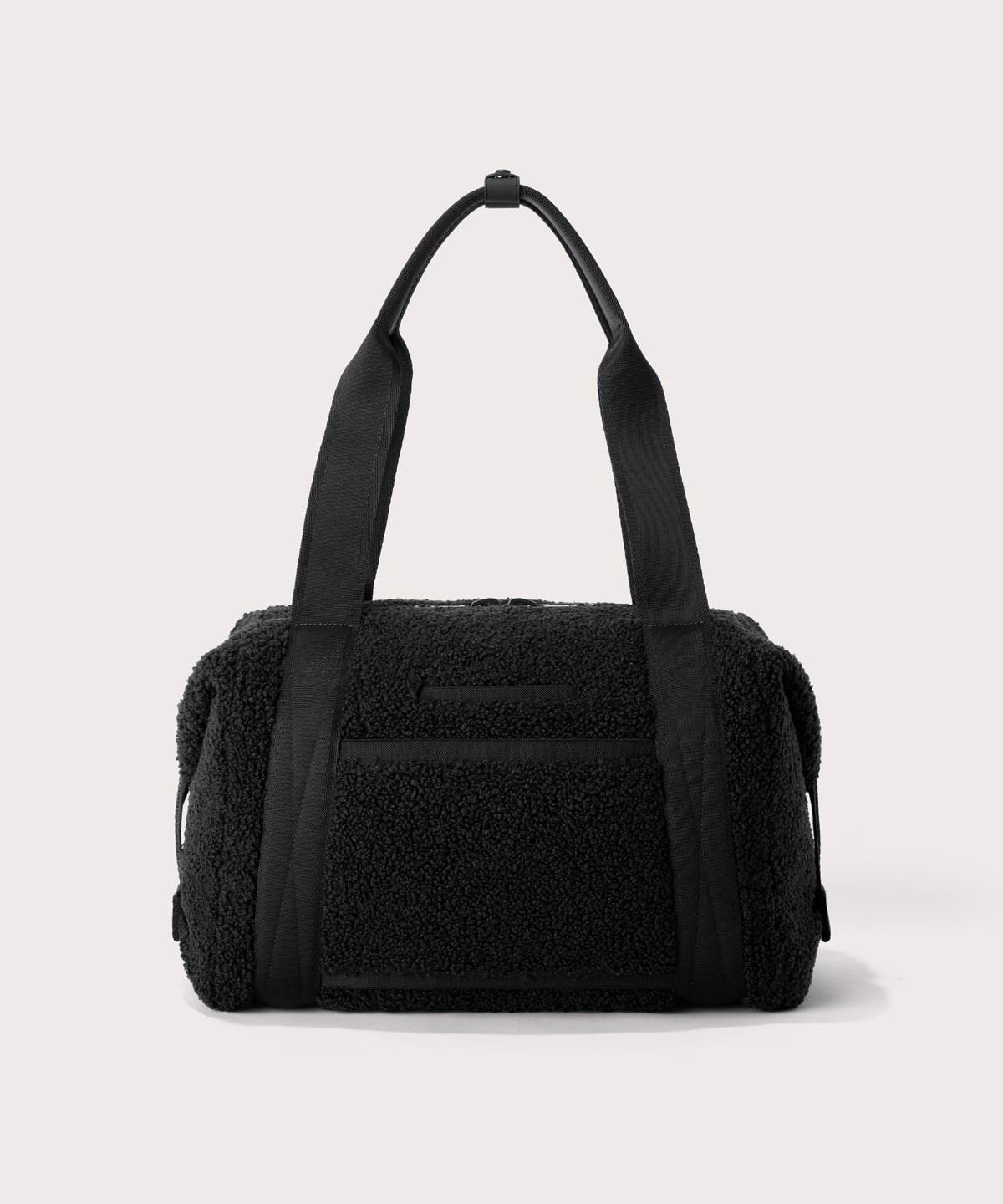 Landon Carryall in Onyx Shearling , Medium