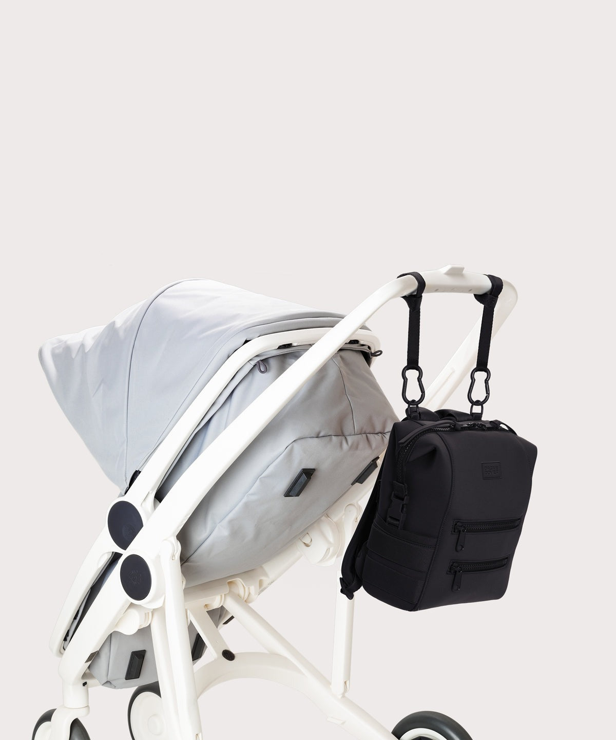 Indi Diaper Backpack in Onyx, Small