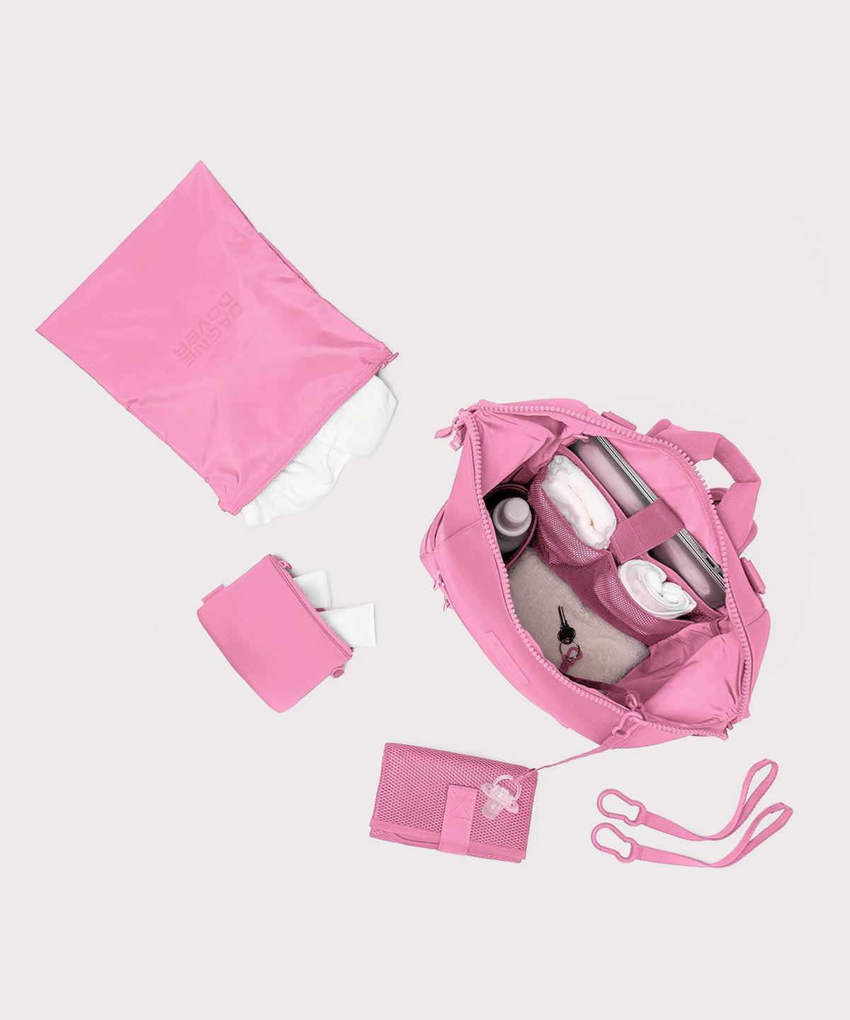 Indi Diaper Backpack in Dolly, Large