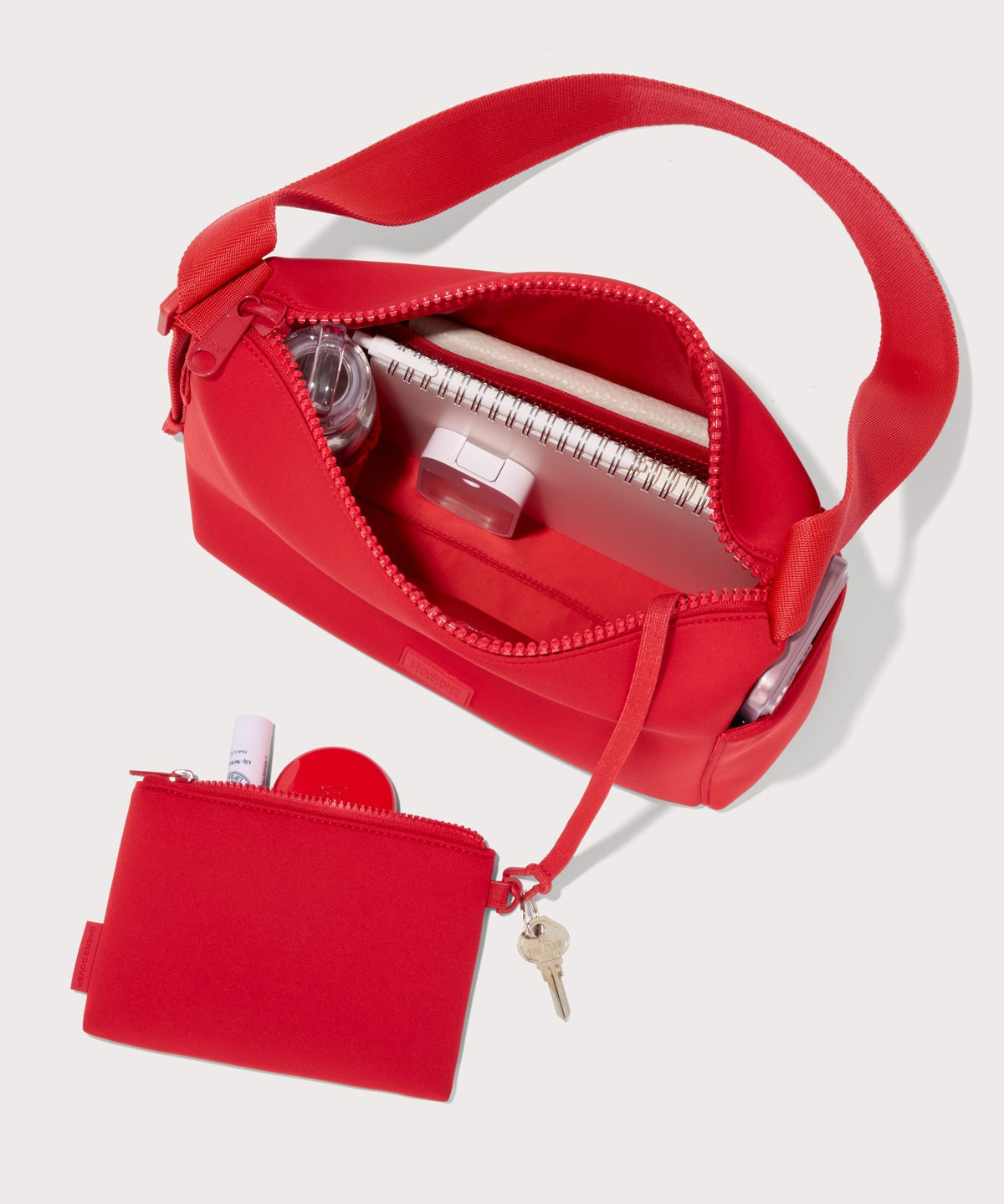 Rue Shoulder Bag in Cherry