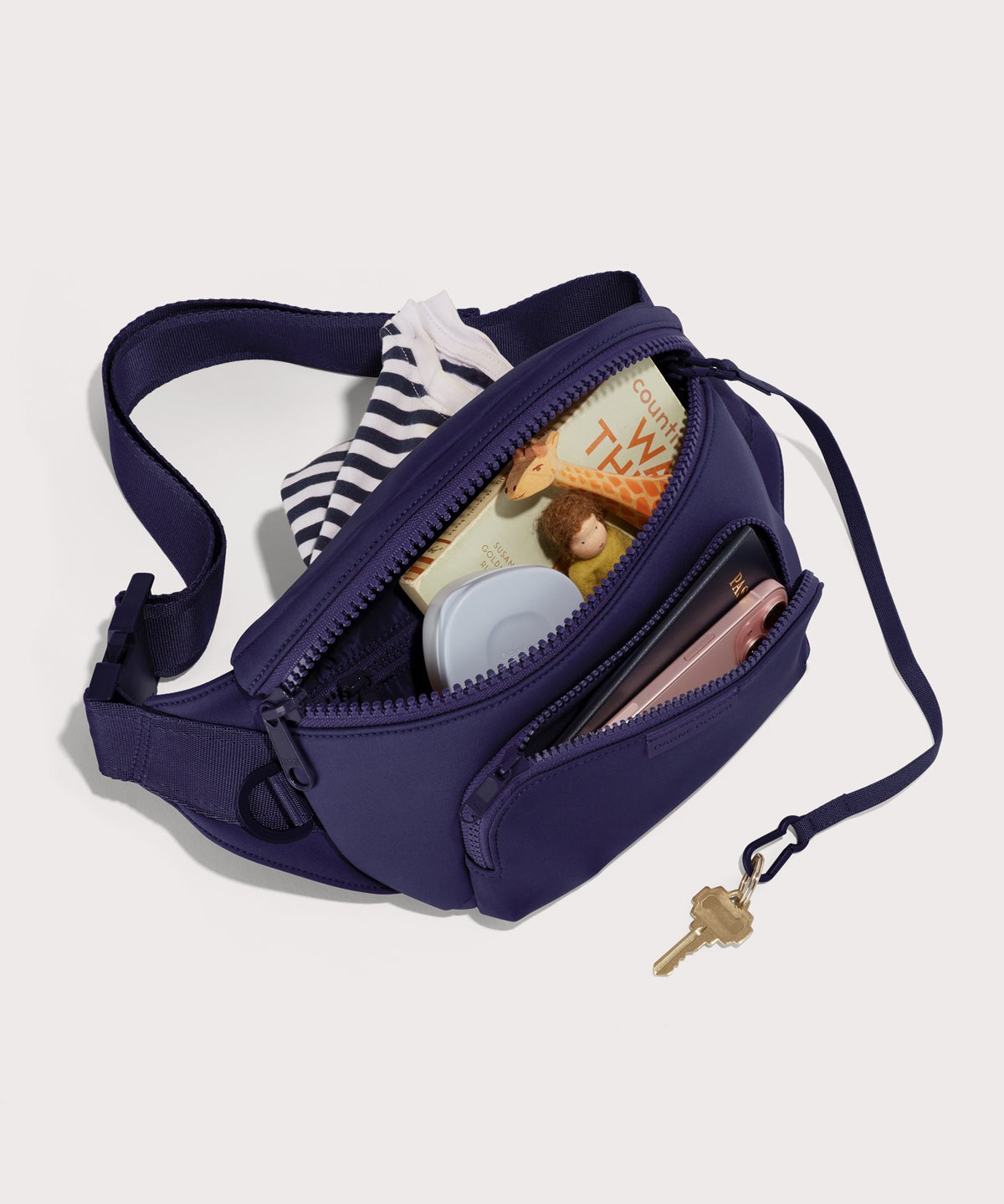 Jax Large Fanny Pack in Midnight