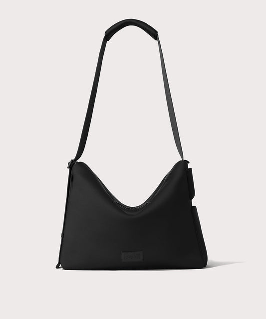 Enzo Messenger Bag in Onyx