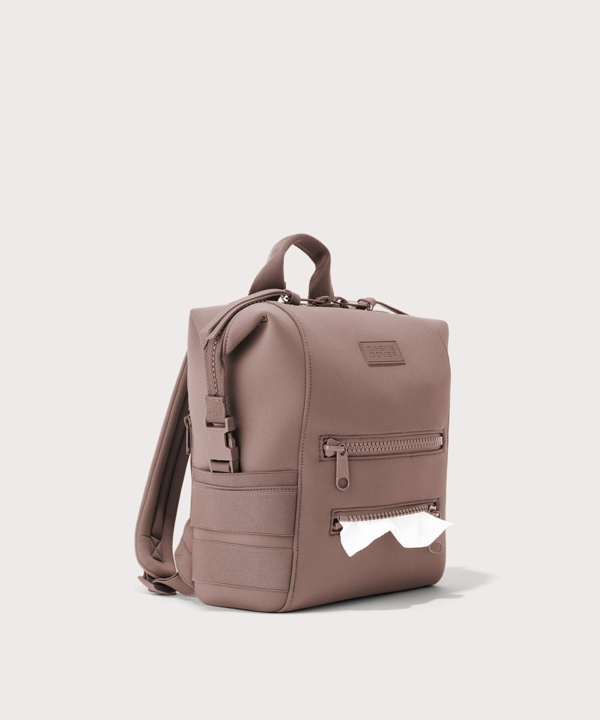 Indi Diaper Backpack in Dune, Small