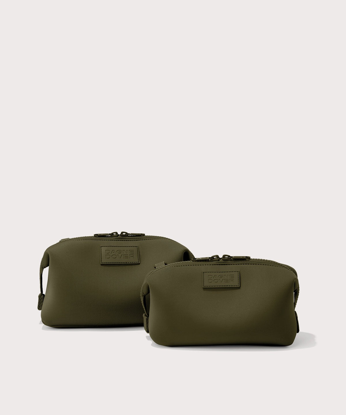 Hunter Toiletry Bag in Dark Moss, Large