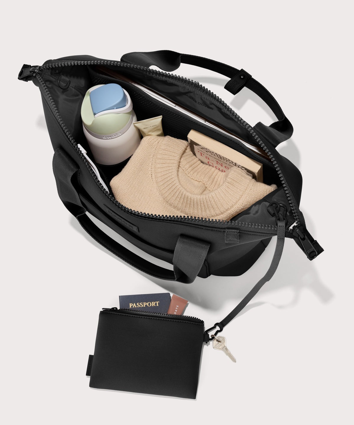 Noa Tote in Onyx