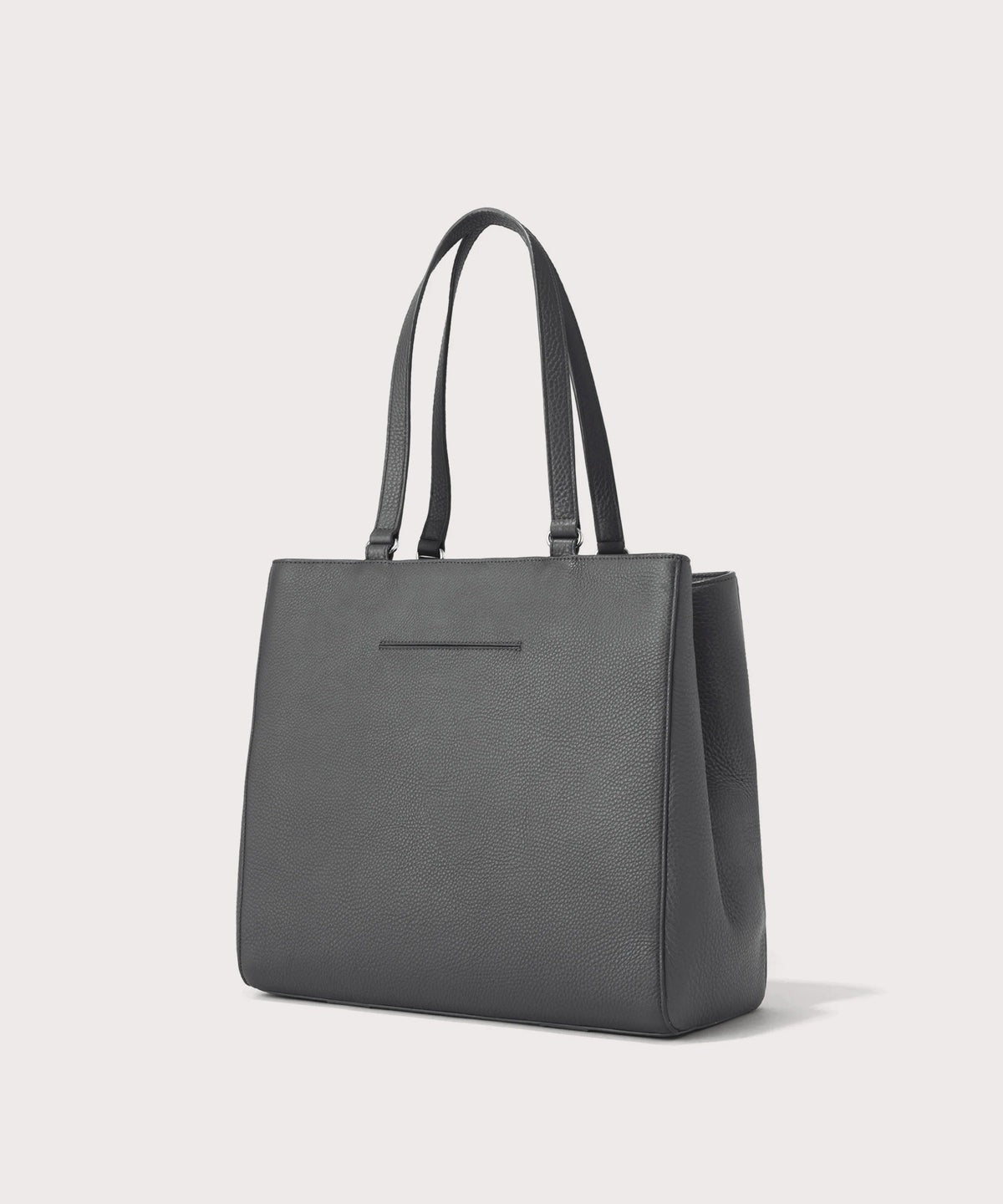 Allyn Tote in Graphite, Large