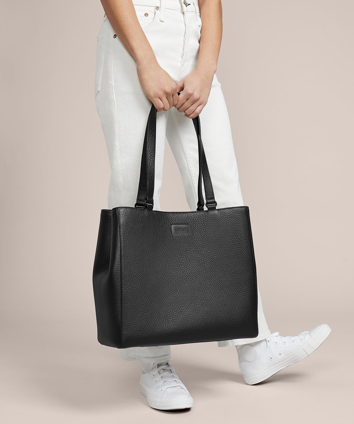 Allyn Tote in Bone, Medium