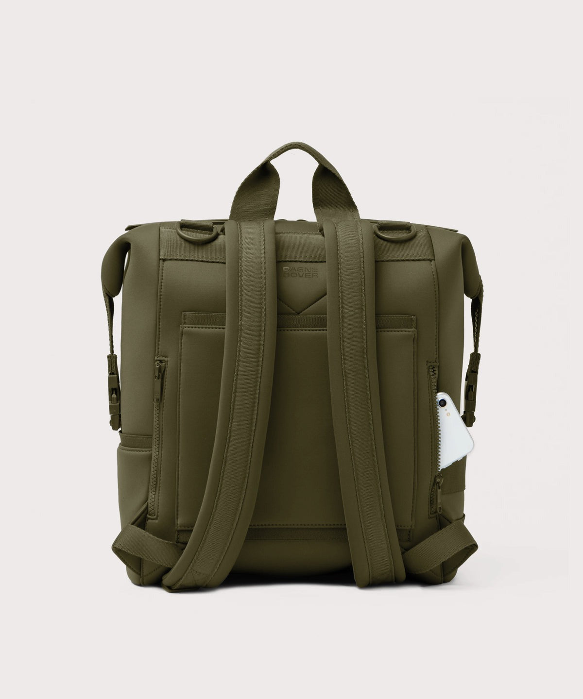 Indi Diaper Backpack in Dark Moss, Large