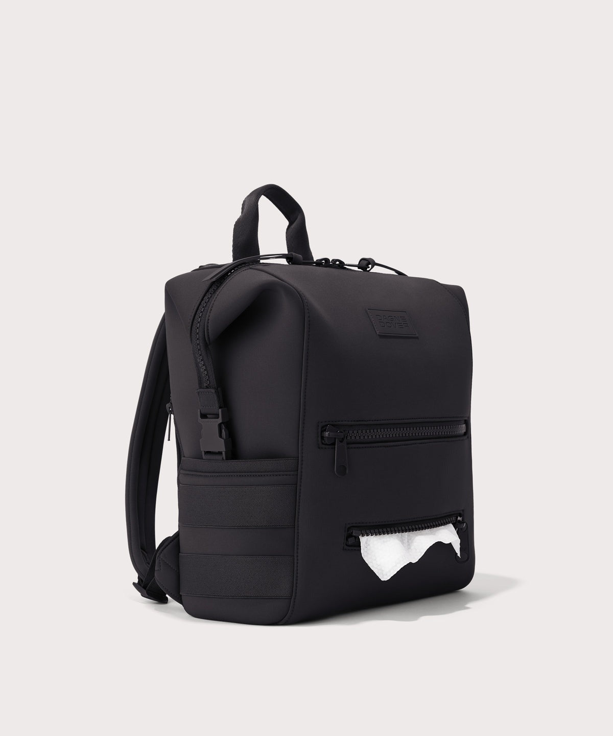 Indi Diaper Backpack in Onyx, Medium