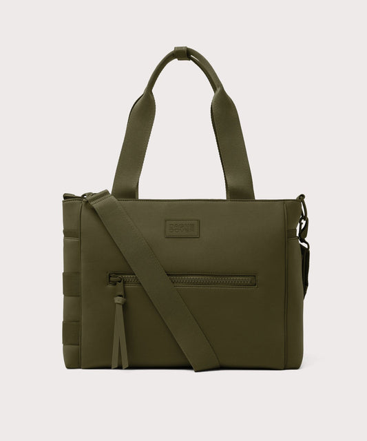 Wade Diaper Tote in Dark Moss