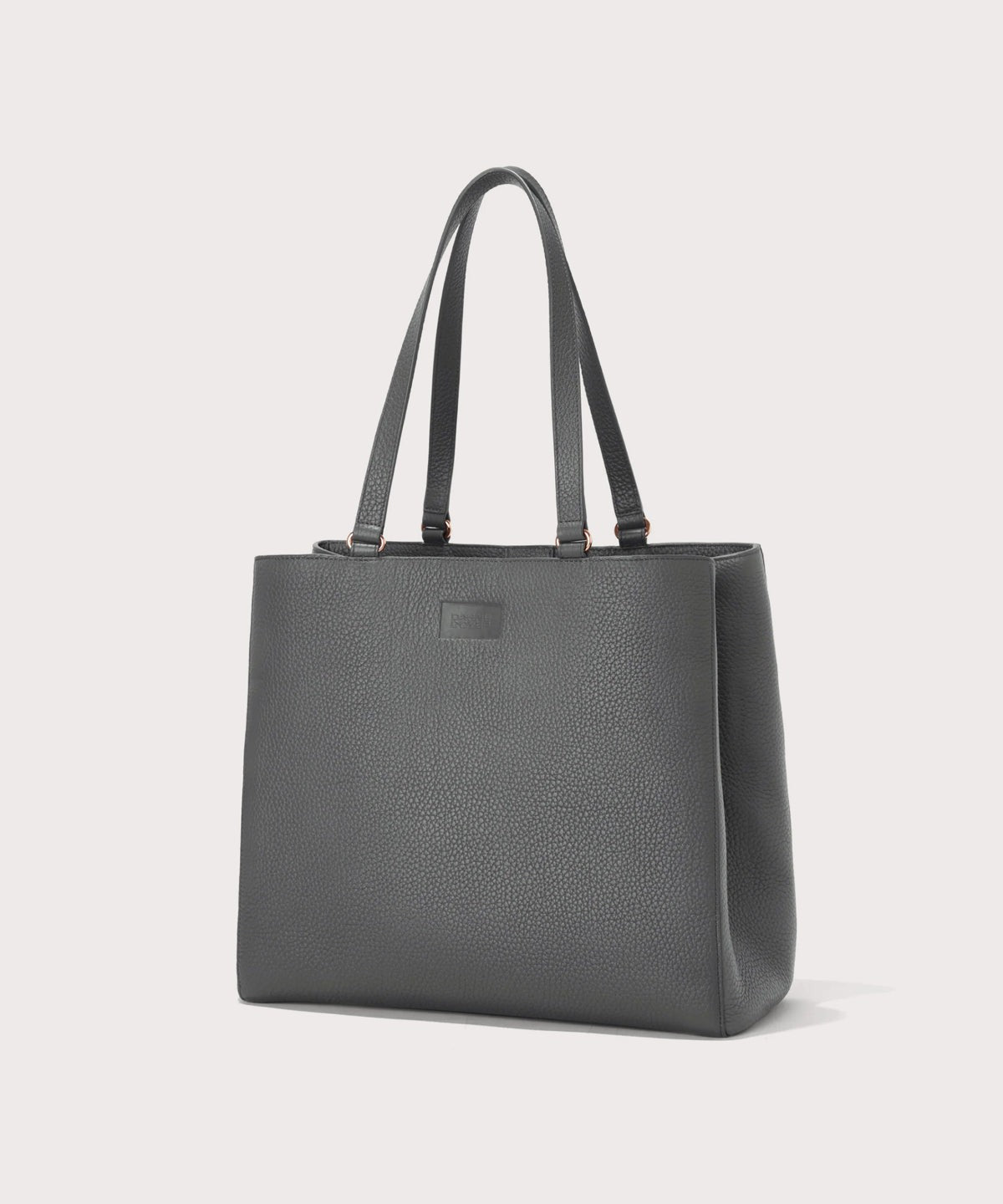Allyn Tote in Graphite, Large