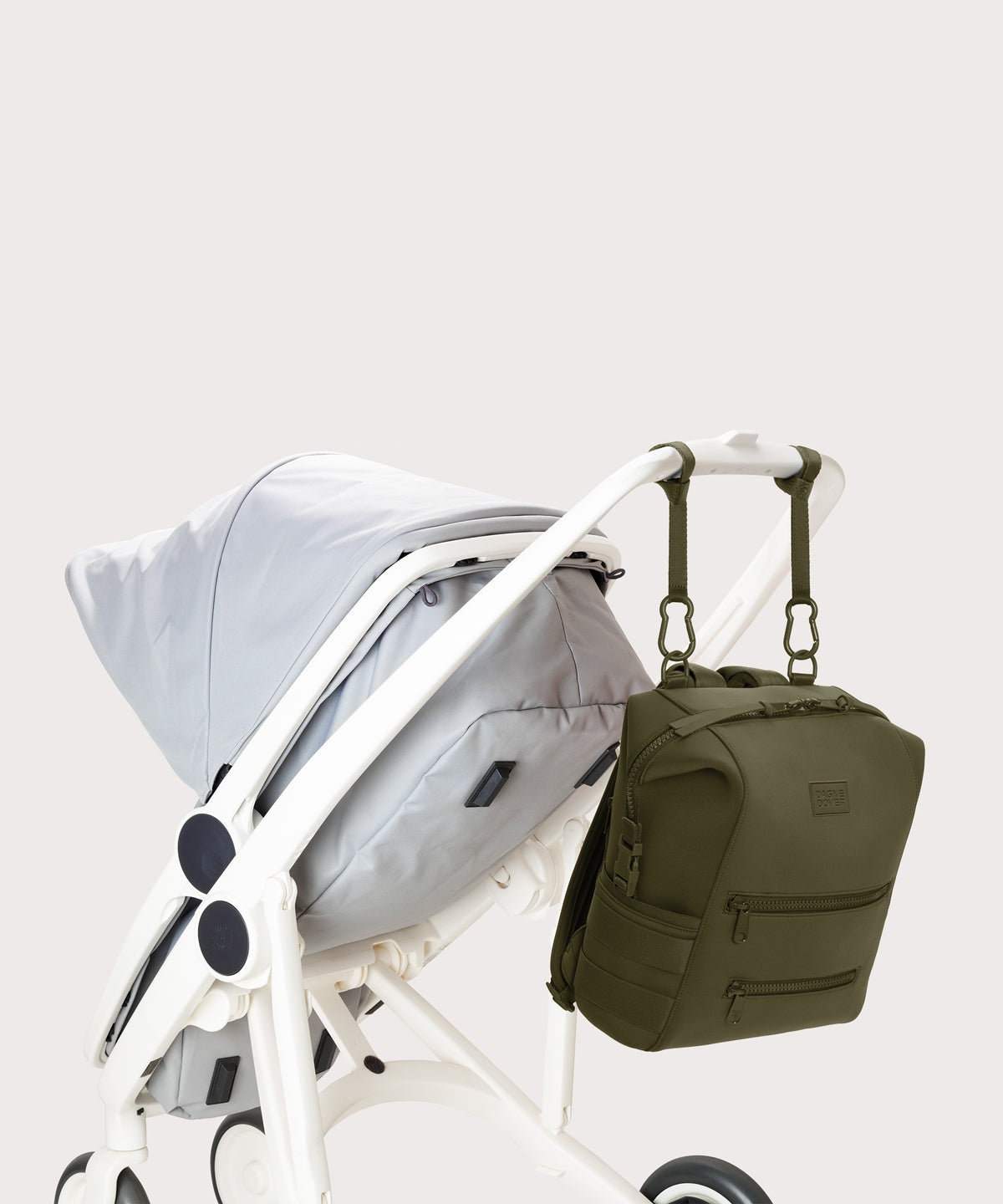 Indi Diaper Backpack in Dark Moss, Medium