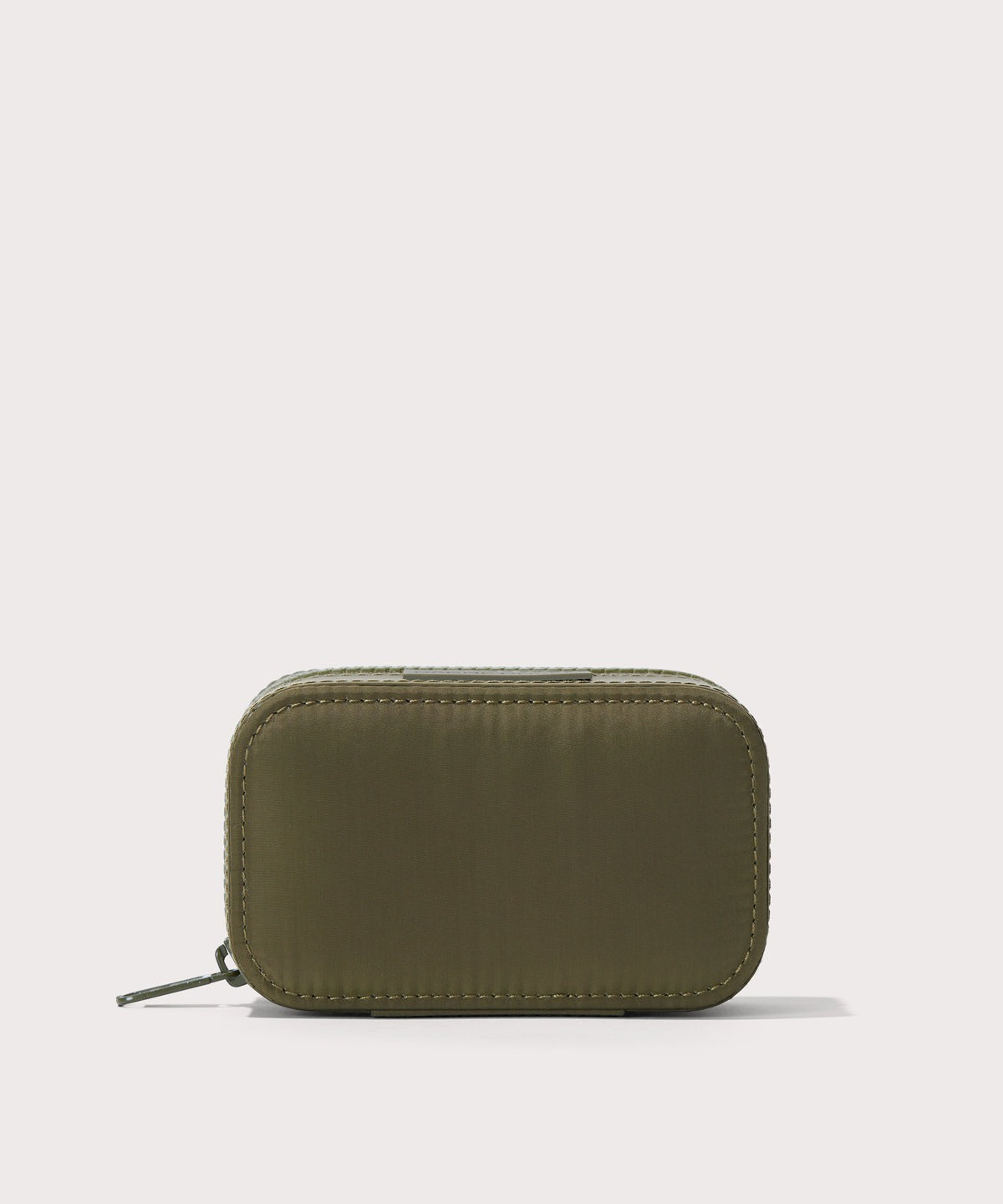 Frankie Jewelry Case in Dark Moss, Small