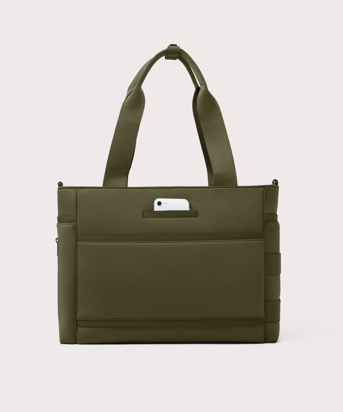Wade Diaper Tote in Dark Moss