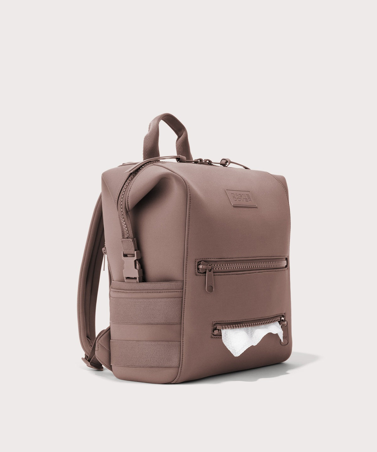 Indi Diaper Backpack in Dune, Medium