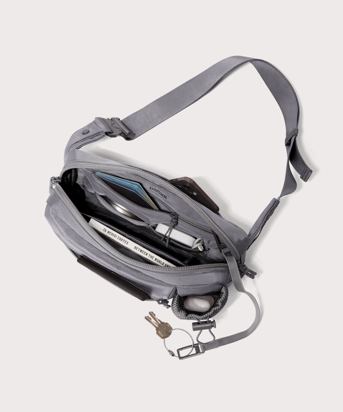 Cairo Sling Bag in Ash