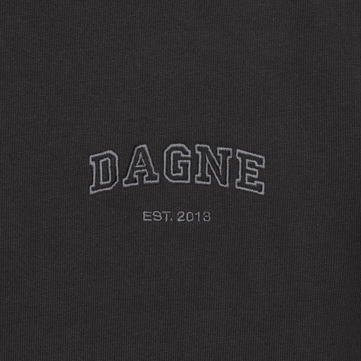 Varsity Logo T-shirt in Onyx, Small