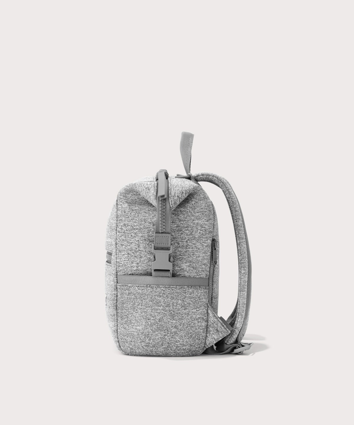Indi Diaper Backpack in Heather Grey, Small