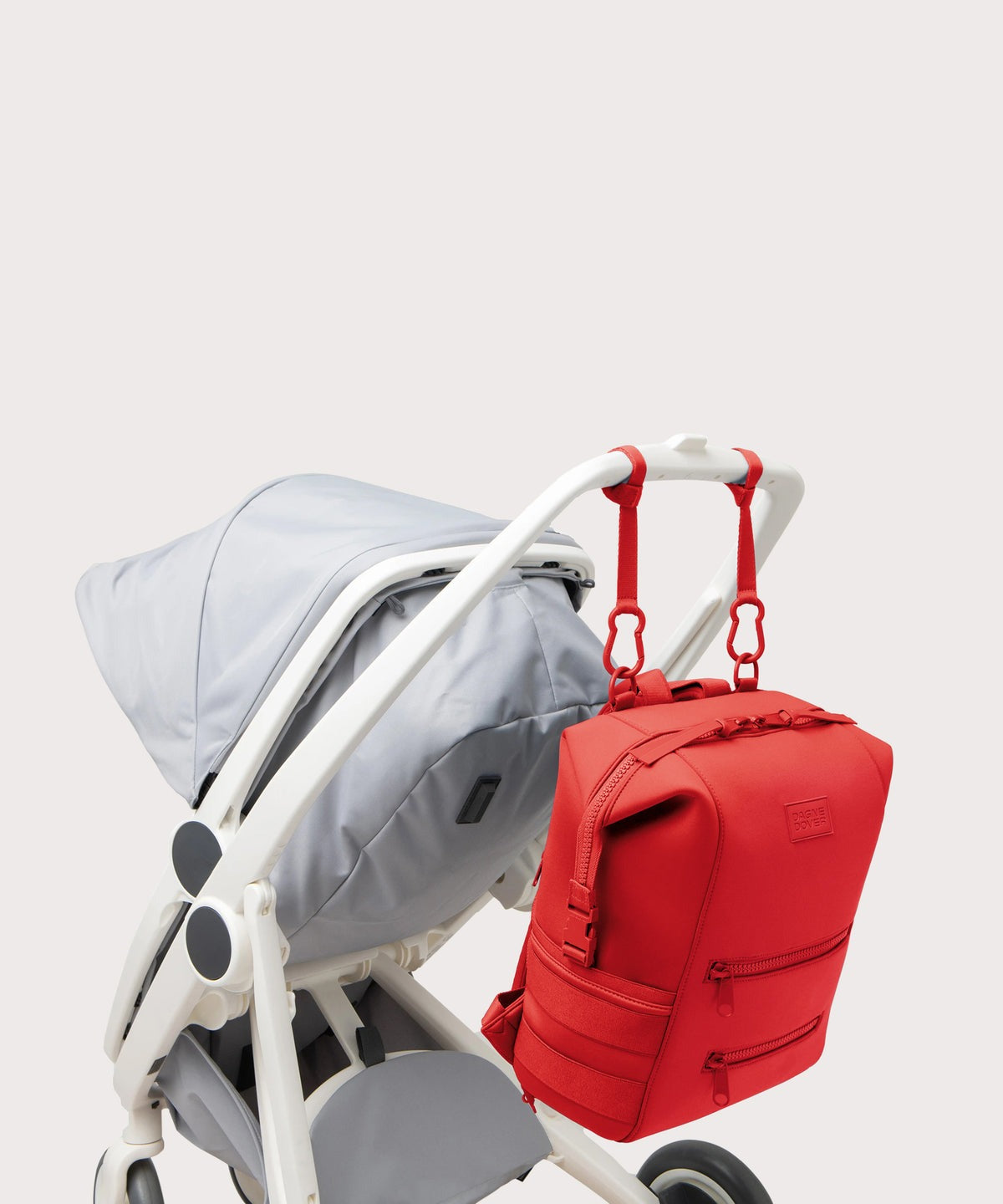 Indi Diaper Backpack in Cherry, Large